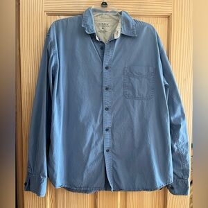 Austin‎ Clothing Co Blue Long Sleeve Button Down Shirt Size XL